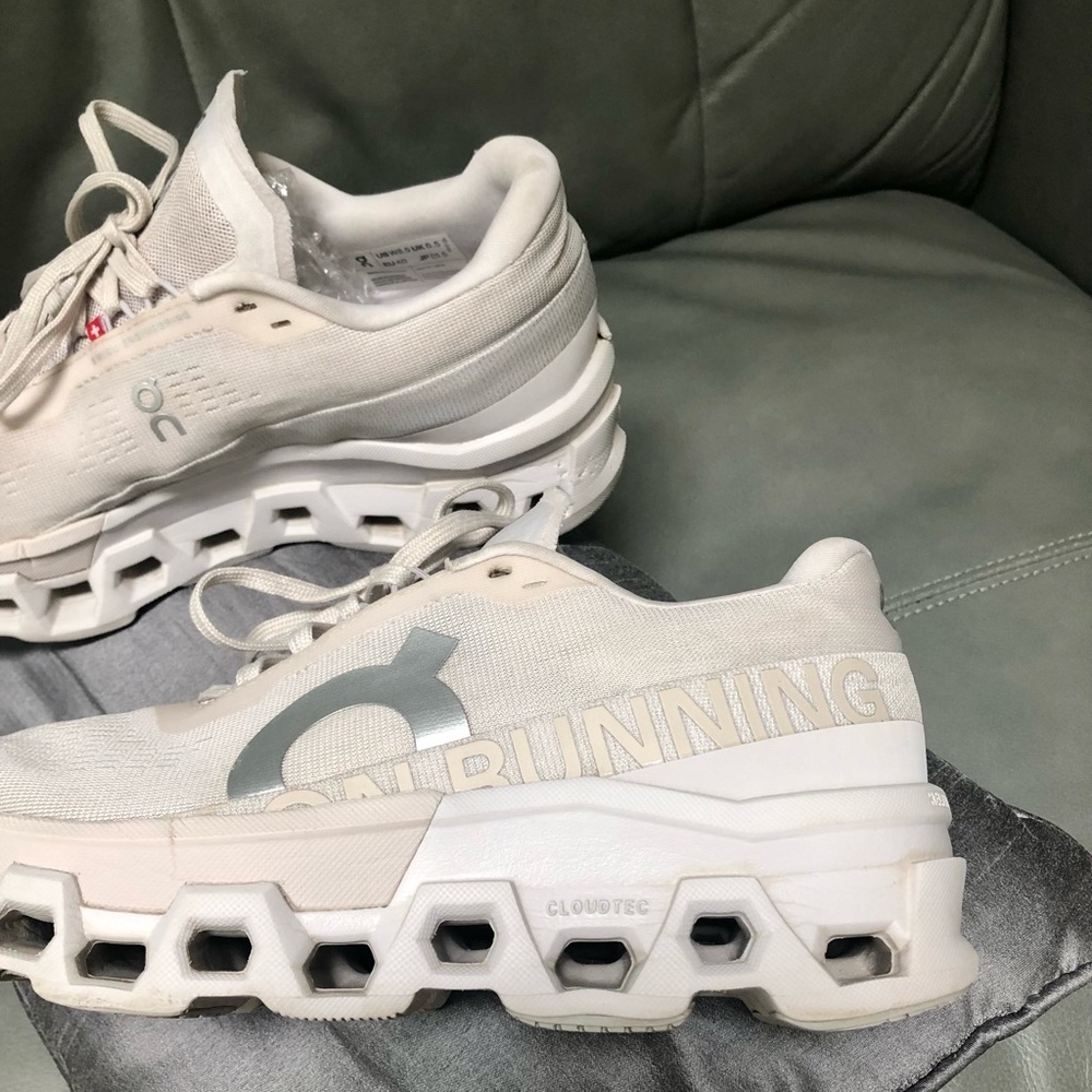 On Running Women's Cloudtec White Athletic Sneakers